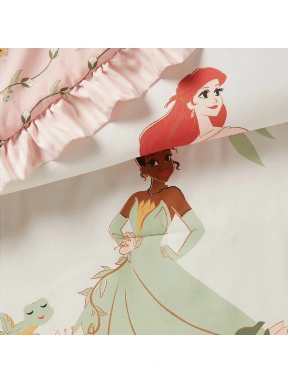 TWIN Princess Vine Kids' Comforter Set-The Disney Collection by Pillowfort NEW!